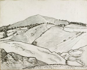 Cefn Bryn, 1933 von Lucien Pissarro