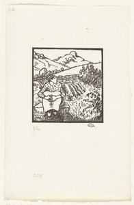 Hirtin von Lucien Pissarro
