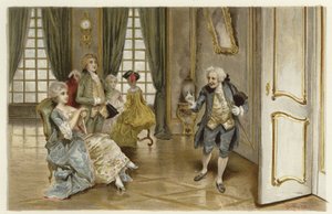 Illustration für The School for Scandal von Lucius Rossi