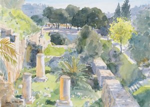 Römische Säulen, Alt-Jerusalem
