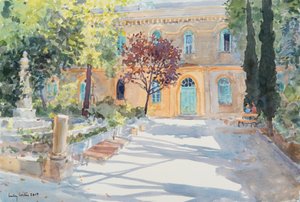 Der Garten der Kirche St. Anna, Jerusalem