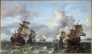 Die niederländische Flotte der Niederländisch-Indischen Kompanie