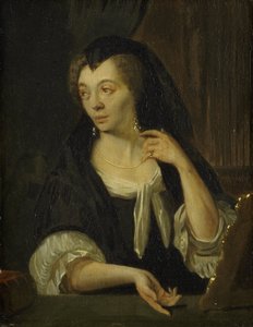 Anna de Hooghe (1645-1717). Die vierte Frau des Malers von Ludolf Bakhuysen