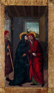 Leben der Jungfrau: „Heimsuchung“ Serie „Geheimnisse des Rosenkranzes“ von Ludovico Brea