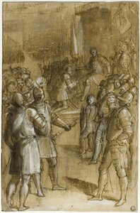 Studie für Cosimo I. bei der Reorganisation der toskanischen Truppen von Ludovico Buti
