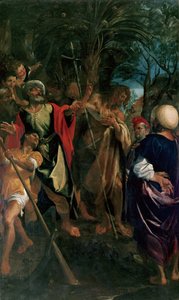 Predigt des Täufers von Ludovico Carracci