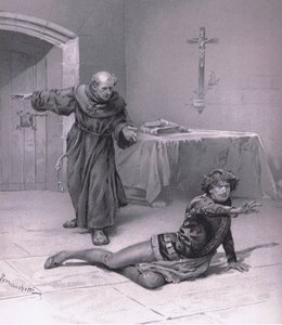 Lebe hier im Himmel und darf sie ansehen, Illustration aus Romeo und Julia