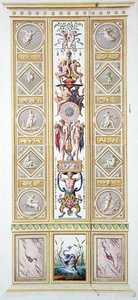 Tafel aus der Raphael-Loggia im Vatikan, aus 