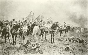 Gustav Adolf vor der Schlacht von Lützen