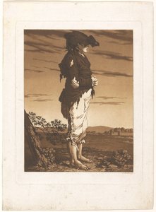 Bettlerkind von Ludwig Buchhorn