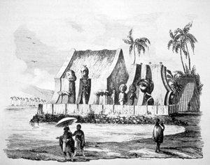 Königstempel in der Bucht von Tiritatea