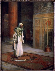 In der Moschee, um 1921 von Ludwig Deutsch