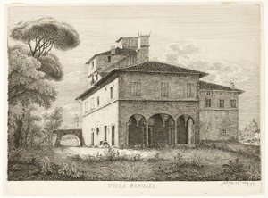 Villa Raphael, Rom von Ludwig Emil Grimm