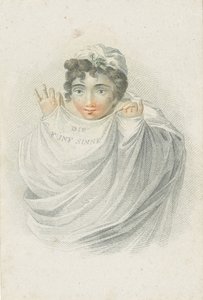 Frauenfigur in Draperie