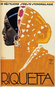 Riquetta Schokolade, 1925 von Ludwig Hohlwein