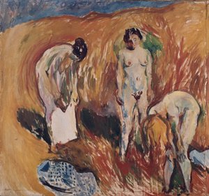 Mädchen im Heuhaufen von Ludvik Peter Karsten