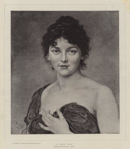 Ein Zigeunermädchen von Ludwig Knaus