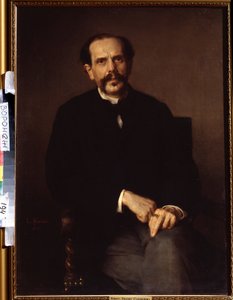 Porträt eines Mannes von Ludwig Knaus