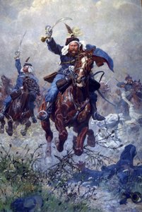 Oberst Maximilian Ritter von Rodakowski und die 13. Ulanen in der Schlacht von Custoza 1866, 1908