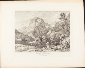 In der Ramsau bei Salzburg von Ludwig Richter