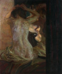 Der Spiegel von Ludwig von Herterich