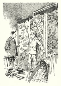 Illustration zu Das Bildnis des Dorian Gray von Oscar Wilde von Lui Trugo