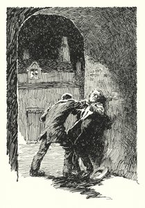 Illustration für Das Bildnis des Dorian Gray von Oscar Wilde von Lui Trugo