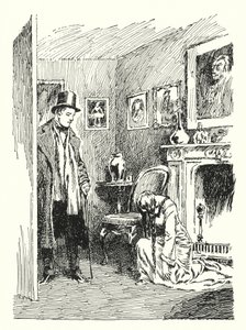 Illustration für Das Bildnis des Dorian Gray von Oscar Wilde von Lui Trugo