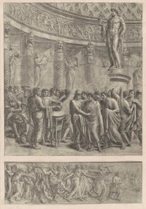 Ein antikes Opfer, 1820er Jahre von Luigi Ademollo