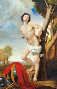 Martyrium des Hl. Sebastian, von Luigi Asioli (1817-77)