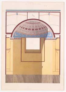 Nische im Tepidarium, Haus des Diomedes, Pompeji, 1897