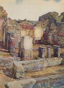 Pompeji: Innenraum des Hauses in Regione IX, V Insula, N 18