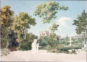 Ansicht der Villa Corsi in Sesto Fiorentino bei Florenz von Luigi Garibbo