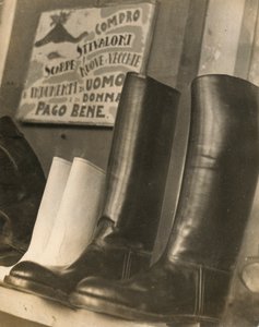 Schuhverkauf und gebrauchte Kleidung