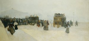 Place de la Concorde und der Palais Bourbon