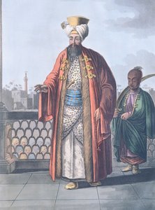 Ein Bey Eminenz in Kairo, von Luigi Mayer