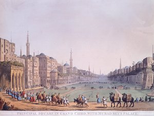 Hauptplatz von Kairo von Luigi Mayer