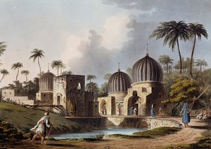 Gräber der arabischen Heiligen in Rosetta von Luigi Mayer