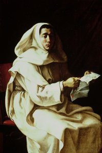 Porträt eines Mönchs der Familie Pueroni von Luigi Miradori