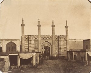 [Das Neue Tor, Teheran], 1850er von Luigi Pesce