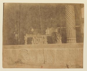 Teheran, Thron aus Indien von Nadir Shah [Golestan, Marmorthron]