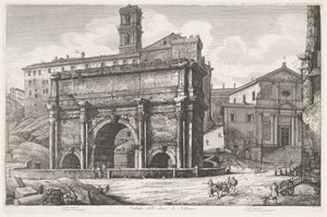 Bogen des Septimius Severus in Rom