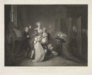 Letztes Beisammensein von Ludwig XVI. und seiner Familie