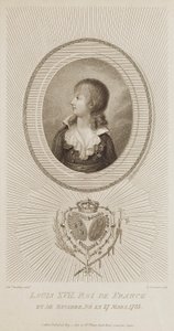 Louis XVII, König von Frankreich von Luigi Schiavonetti