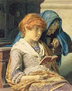 In der Kirche, 1883 von Luigi da Rios