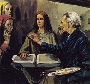 Van Meegeren konnte beweisen, dass er die Gemälde gefälscht hatte von Luis Arcas Brauner