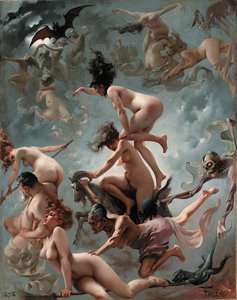 Die Vision von Faust von Luis Riccardo Falero