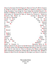 London Circle von Luke M Walker
