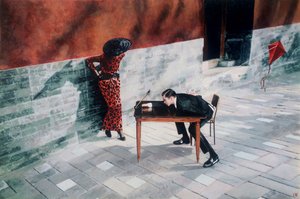 Wirf alles gegen die Wand, um 2015 von Luke Waller
