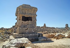 Säulengrab, Xanthos, Türkei